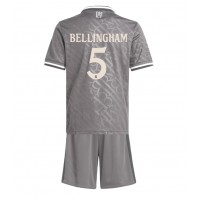 Camiseta Real Madrid Jude Bellingham #5 Tercera Equipación Replica 2024-25 para niños mangas cortas (+ Pantalones cortos)